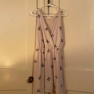 Everly Cat/Kitten Print Dress Size L